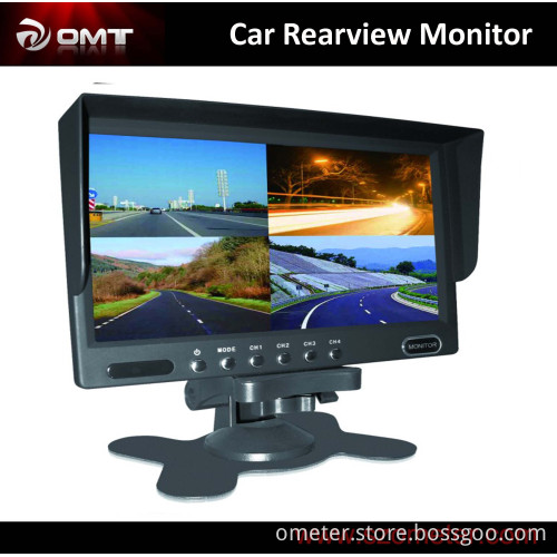 for Truck Bus Reverse 4-Way 7 Inch LCD Quad Monitor (OMT-7599MQ)
